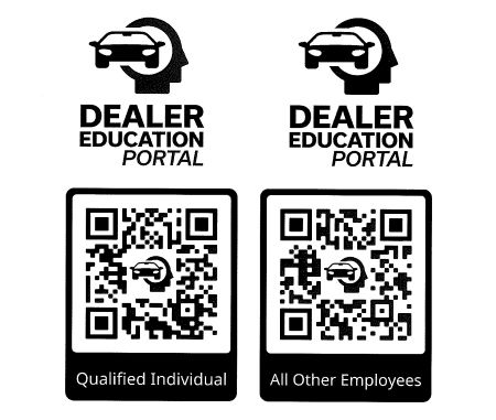 QR code to access course
